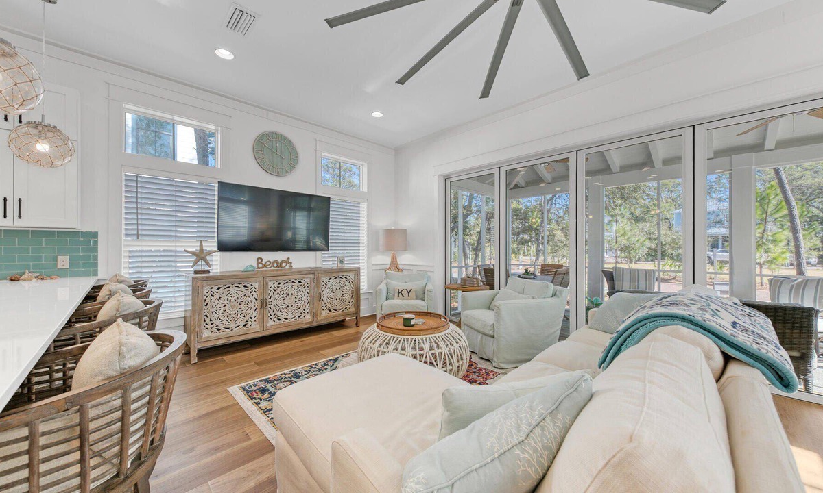 Seacrest Cottage | Mermaids' Grotto Sleek and Modern Coastal Cottage in Magnolia Cottages