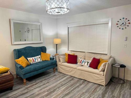Flagler Beach Apartment | Mid-Century Modern Beachfront