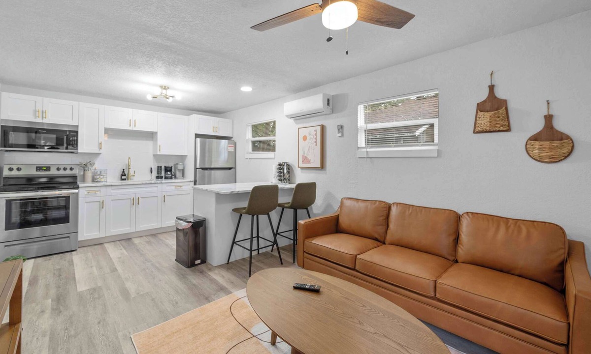 Old Seminole Heights House | Modern Retro Themed Home Close to Coffee and Food!