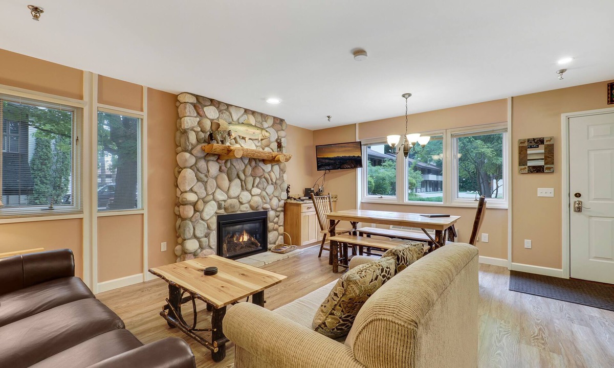 Boyne Falls Villa | Mountain Villa 335E - Just Behind Boyneland Lift | Ski-In/Out