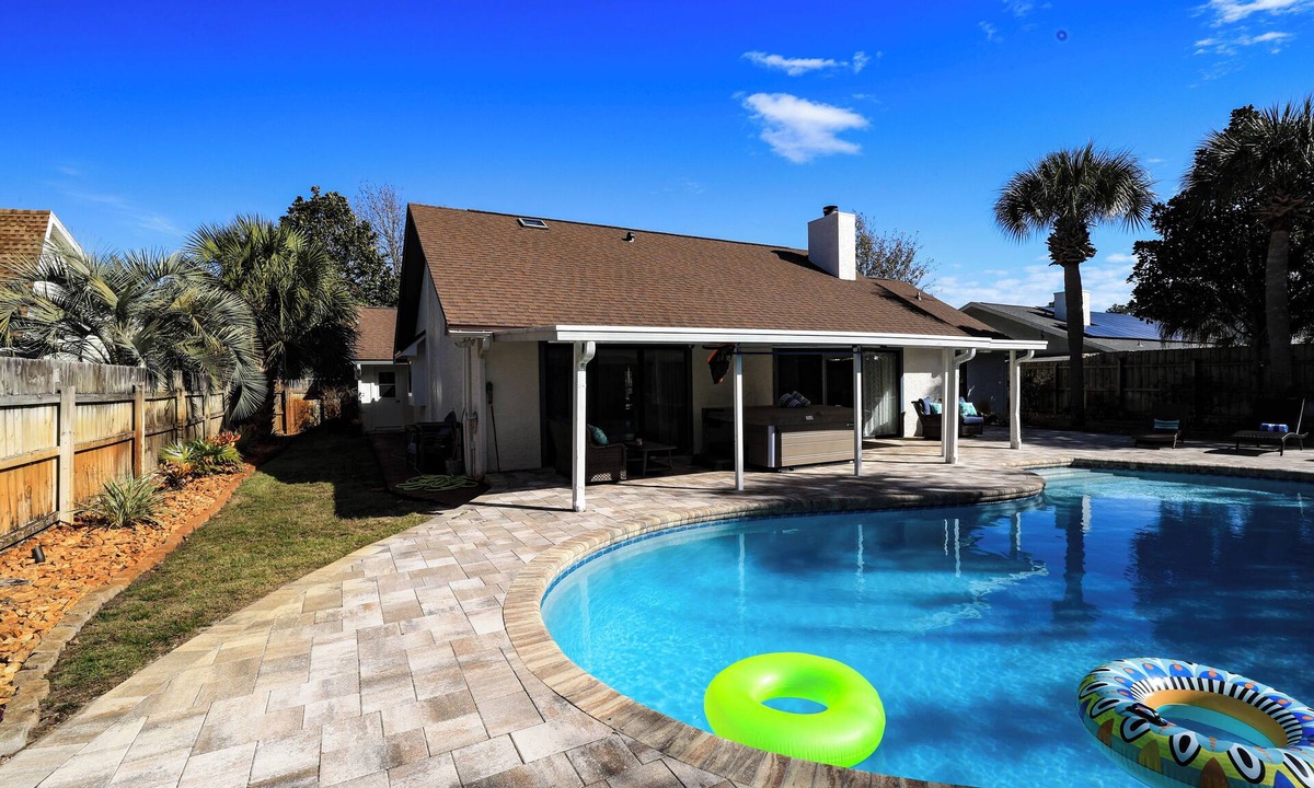 Thomas Drive House | New Listing! Private Pool & Hot Tub! Near the Beach!