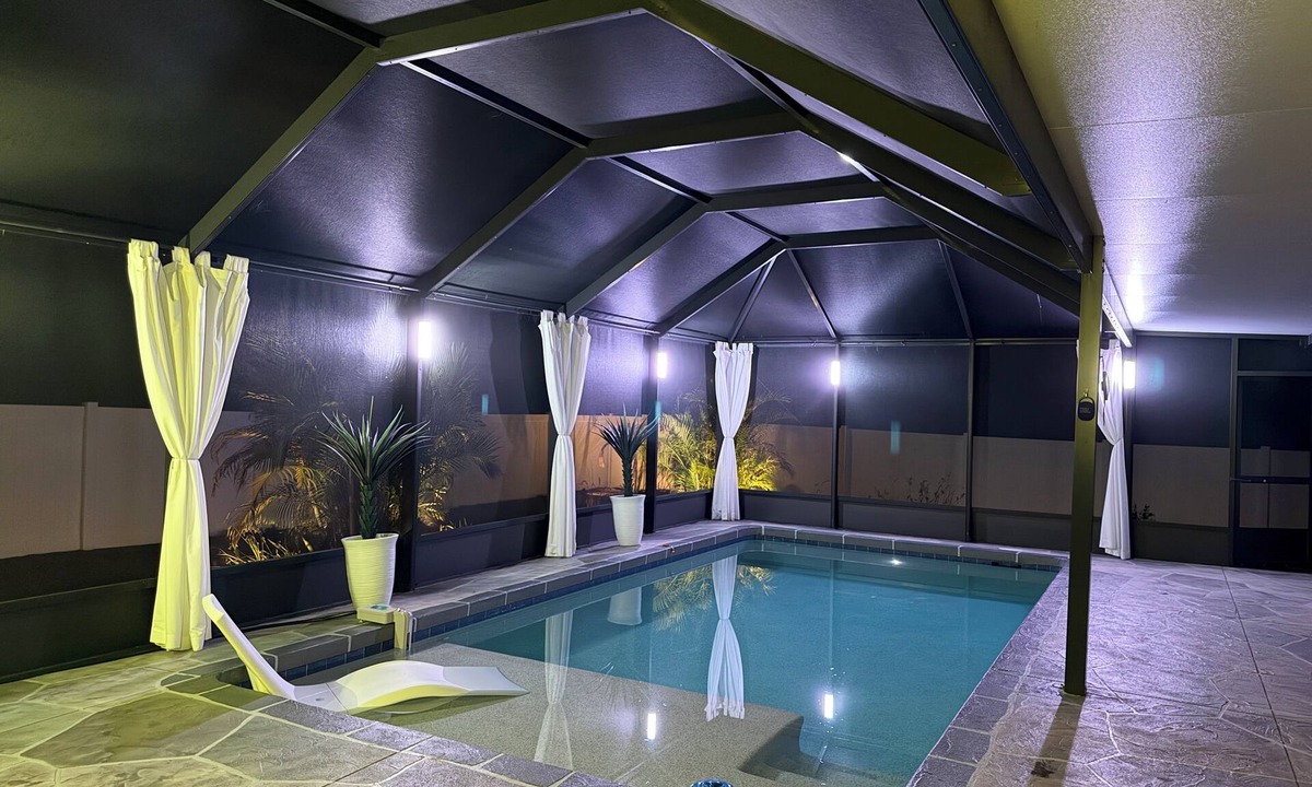 Port Charlotte House | Newer Pet Friendly Private Villa Heated Salt Water Pool Beach 10 Min Fenced Yard