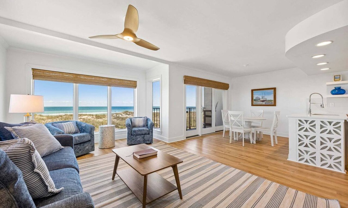 Ocean Cay Condo | Newly remodeled oceanfront condo steps to the beach