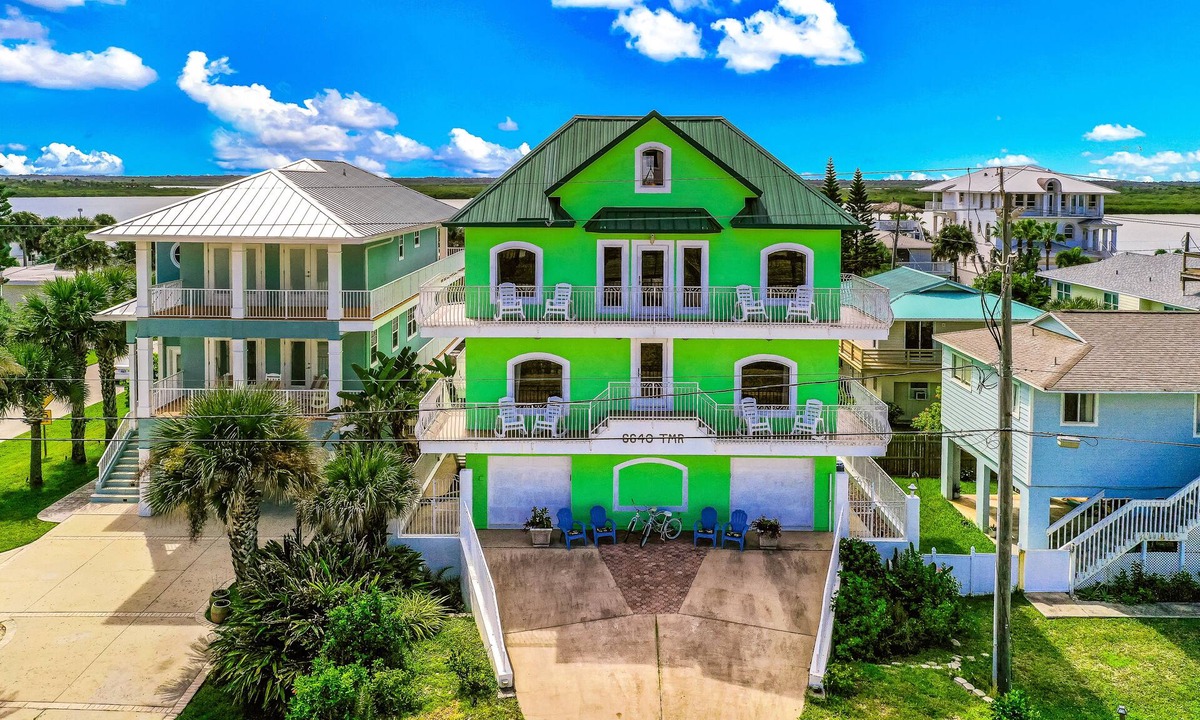 Bethune Beach Condo | Ocean + Intracoastal Views | 3 Balconies | Bright 3-Story Beach Home