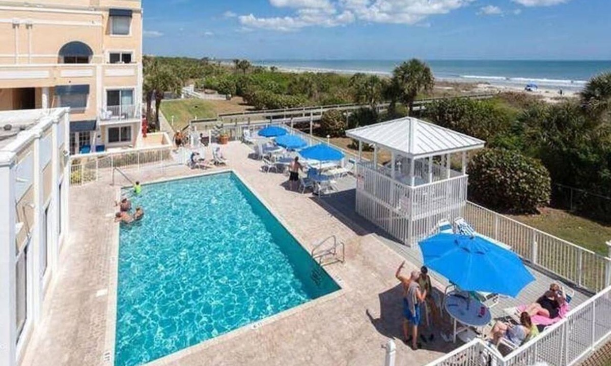 Port Canaveral Apartment | Oceanfront condo with pool and private beach access!