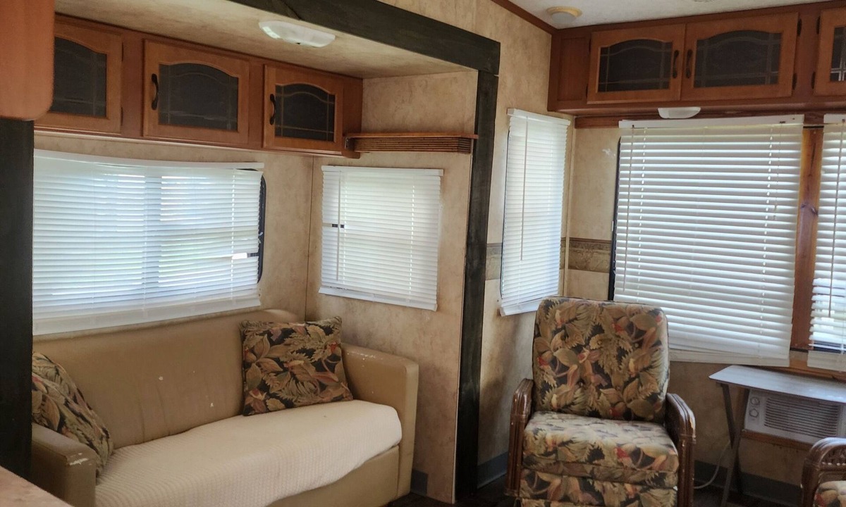 Cottondale RV Rental | OUR GOSHEN RV PARK LOTS OF CAMPEING Memories are made KEY STONE CAMPER WITH POOL