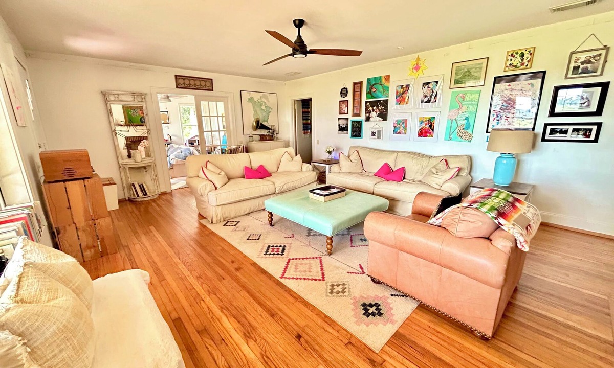Camilla House | Peaceful Farmhouse on 25-acres in Hopeful, GA with 1Gb Fiber Internet