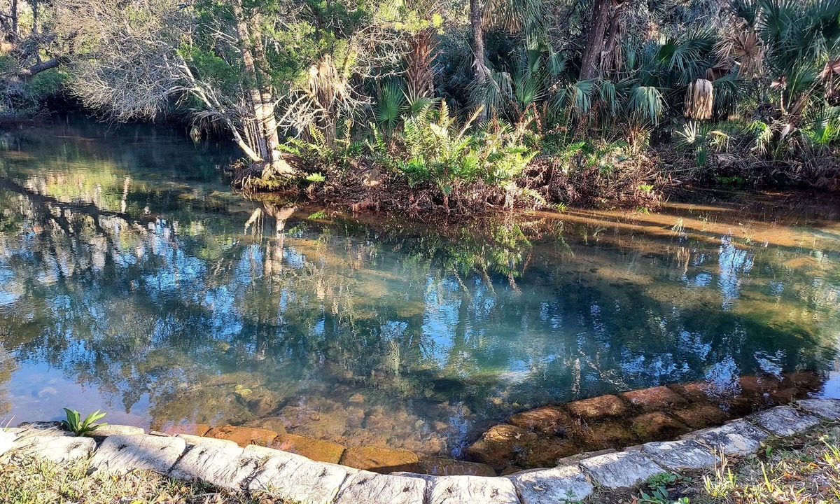 Weeki Wachee Gardens House | Peaceful house right on the spring. Great place to get away from everything.