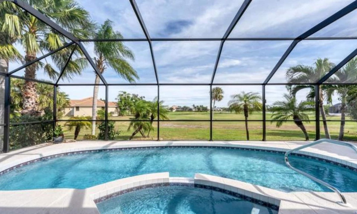 Cape Haze House | Placida Golf Oasis near Boca Grande. Automated Pool/Spa & Private 19th Hole