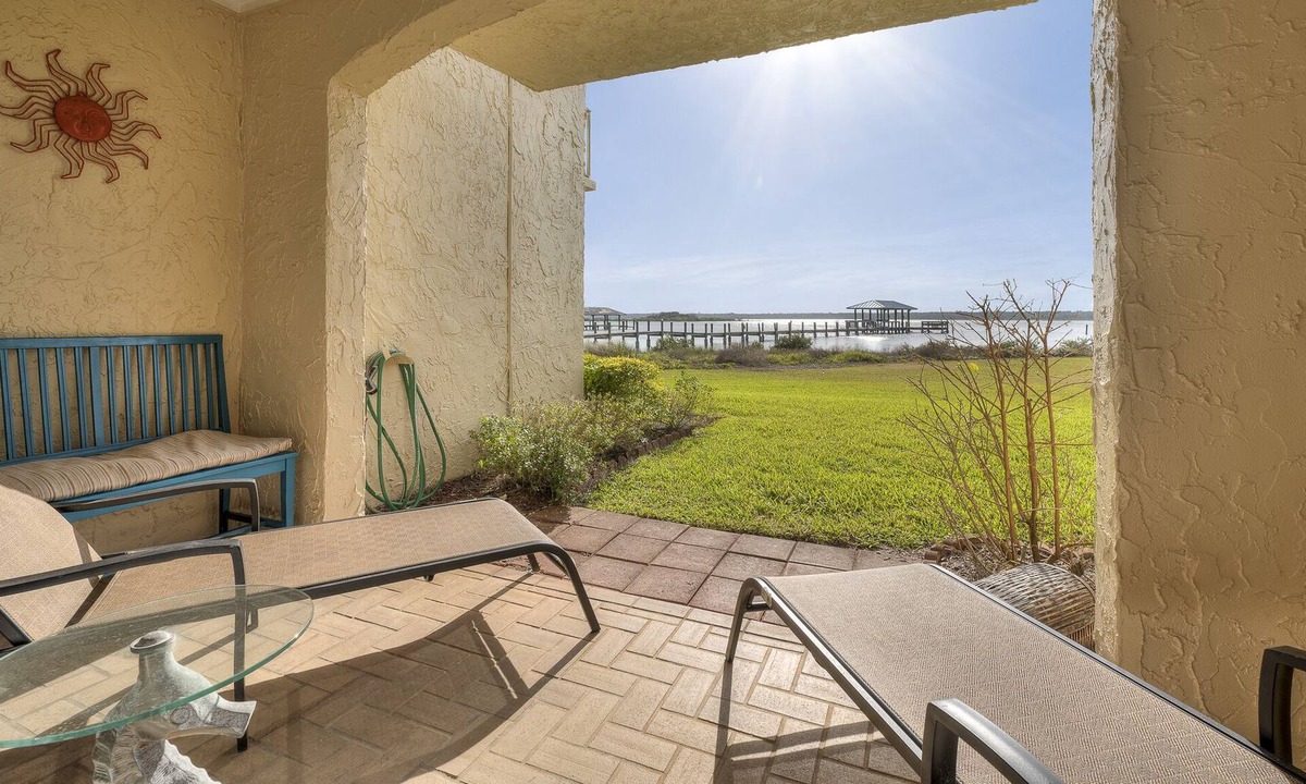 Crescent Beach Condo | Point Matanzas A6 | Pool Access, Boat Dock!