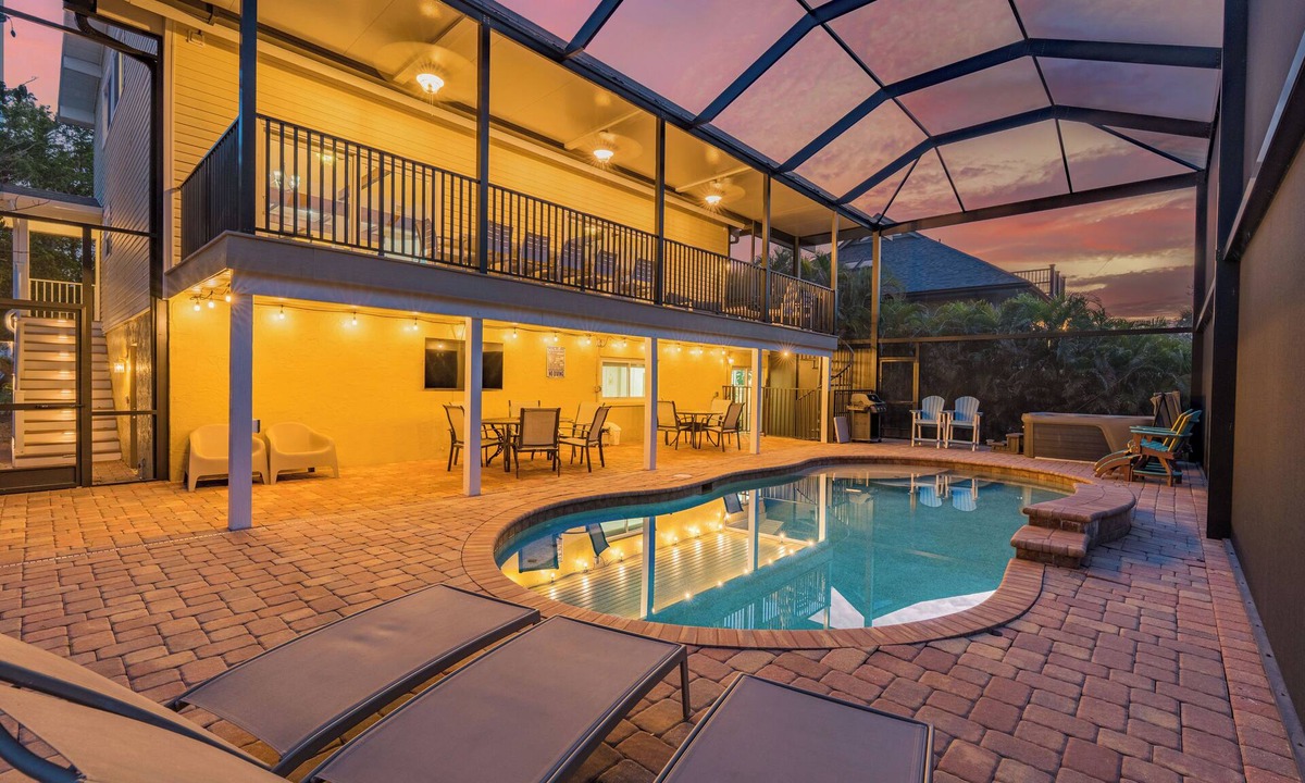 Fort Myers Beach House | Pool - Hot Tub - 🐾 Friendly 5BR Great Escape 5