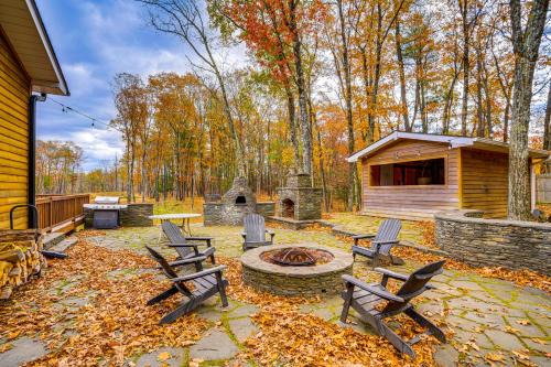 Catskill House | Private Hot Tub on 10 Acres: Cozy Catskill Getaway