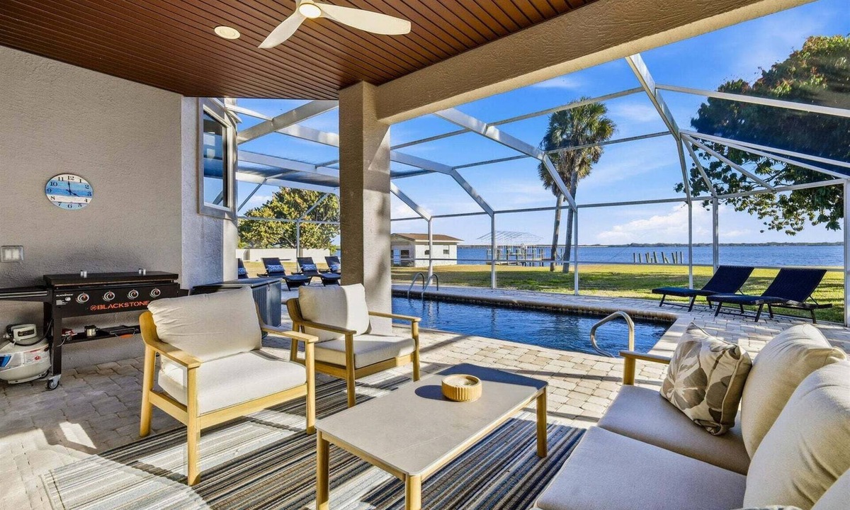 Charlotte Harbor House | Punta Gorda Harbor View Vacation Home - Waterfront Home with Private Pool
