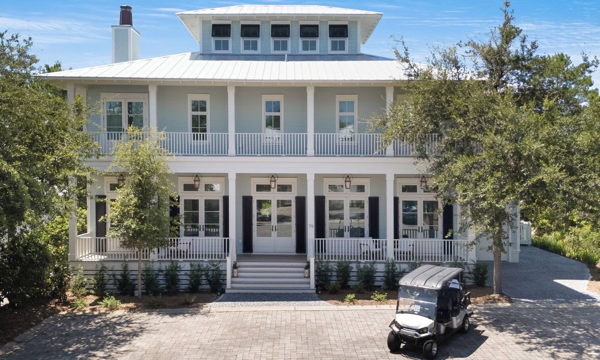 Greenway Park House | Quiet Luxury w/Golf Cart Near Lake + Rooftop View