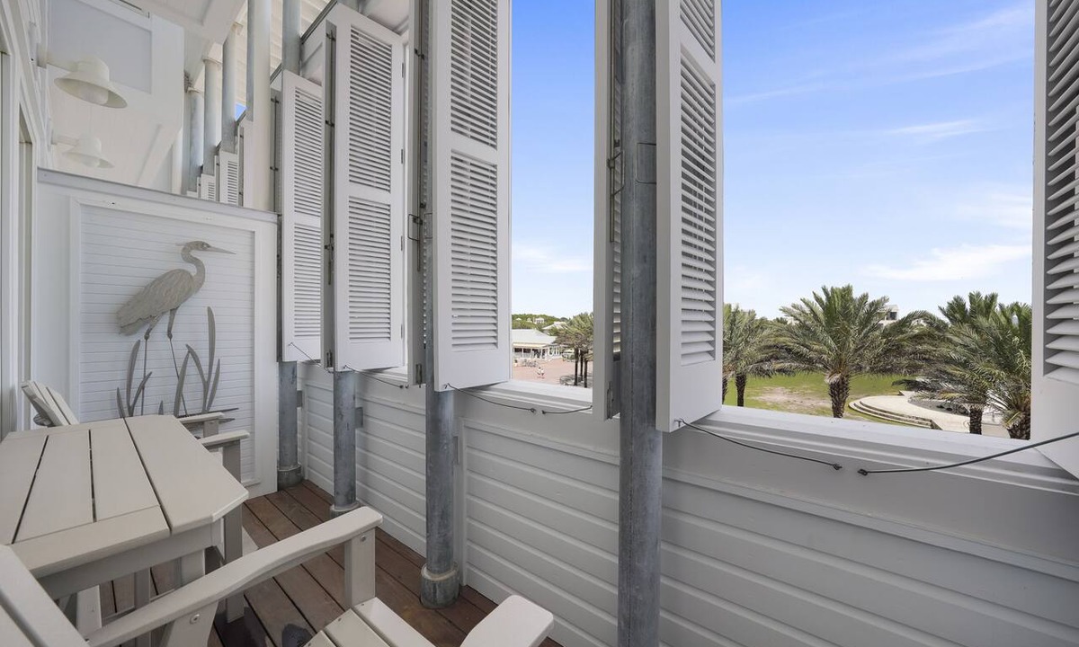 Seaside Condo | Renovated Penthouse in Seaside, Overlooking Amphitheater, Gulf Views, 2 Bikes