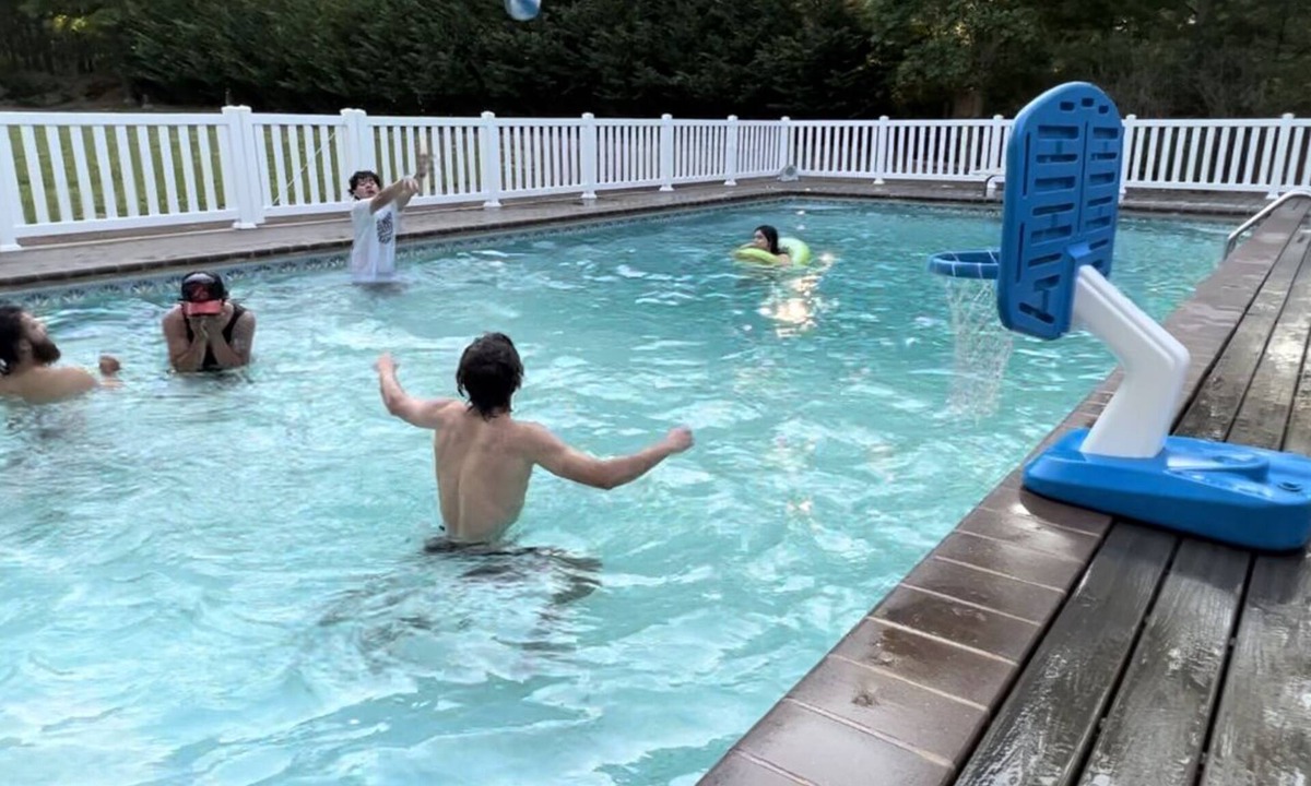 North Sea House | Resort Style backyard including professional PICKLEBALL COURT paddles & HOT TUB.