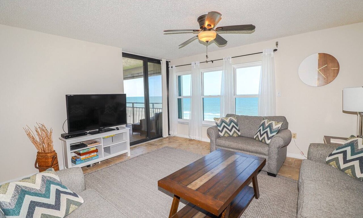 Crescent Beach Condo | Sand Dollar 3-405 Direct Oceanfront Three Bedroom Condo