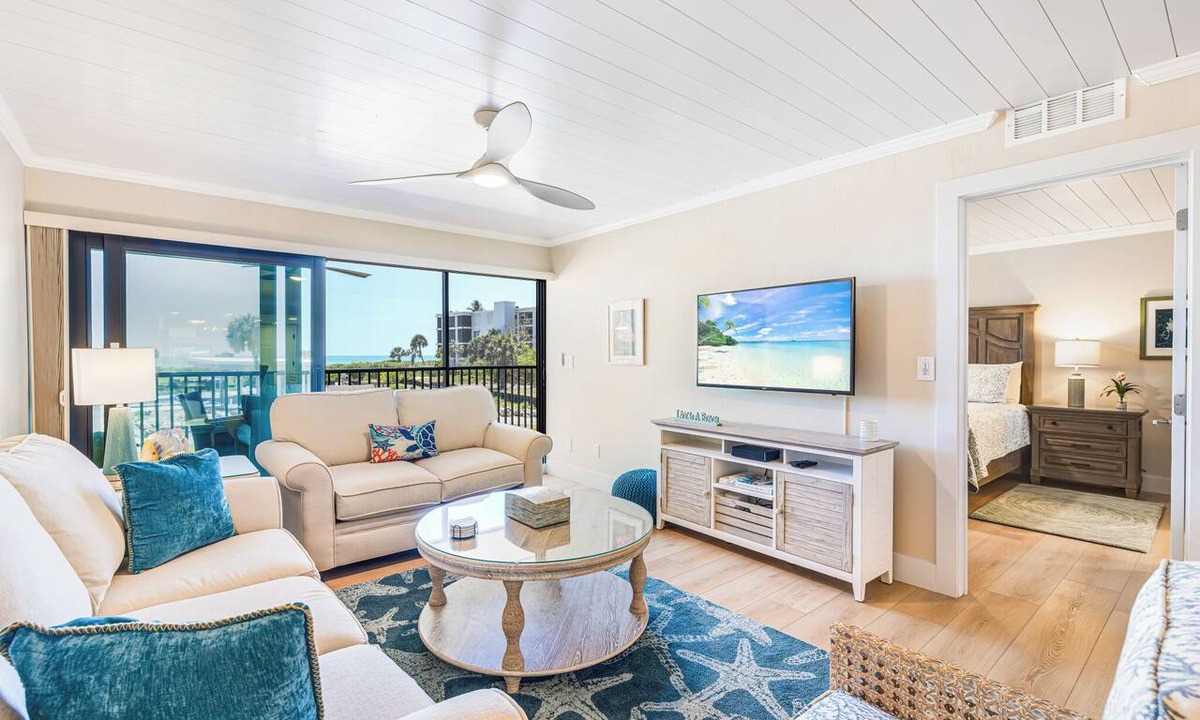Sanibel Condo | 🌺Sand Pointe 213-Coastal Paradise with Fab Gulf Views *POOL NOT OPEN*🐬
