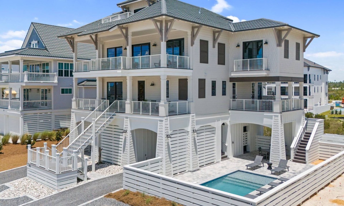 Bay County House | Sand Susie: Private Pool, Pet Friendly, Stunning Beach Views, Sugar Sands