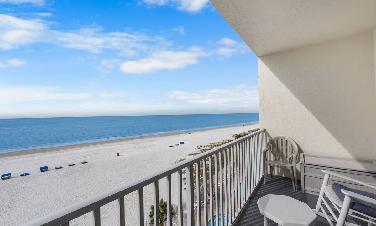 Madeira Beach Condo | 🌅 Sea Breeze 504 Direct Gulf Front Condo in Madeira Beach