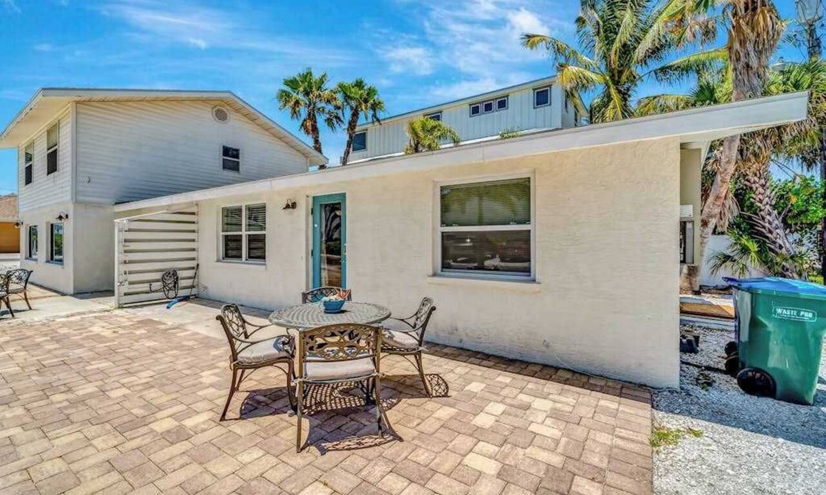 Ilexhurst Apartment | Serene oceanfront suite with Gulf view, grill, patio, central AC, & WD