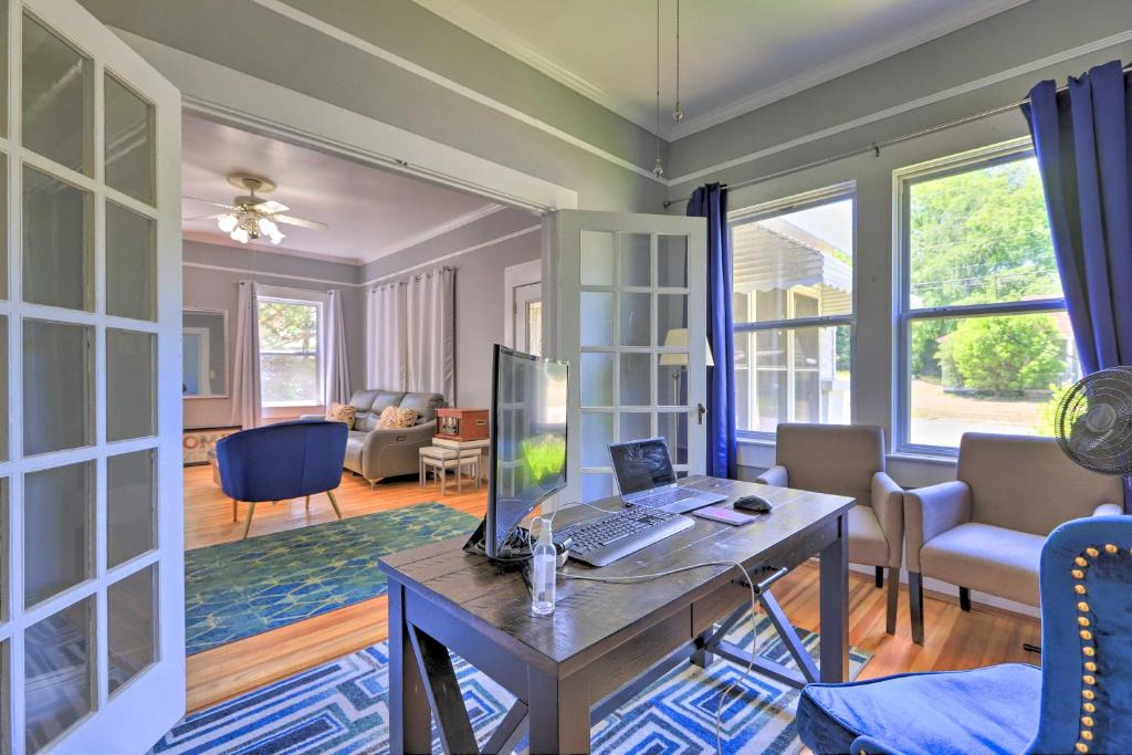 Lanett House | Spacious Lanett Haven w/Sunroom + Large Deck