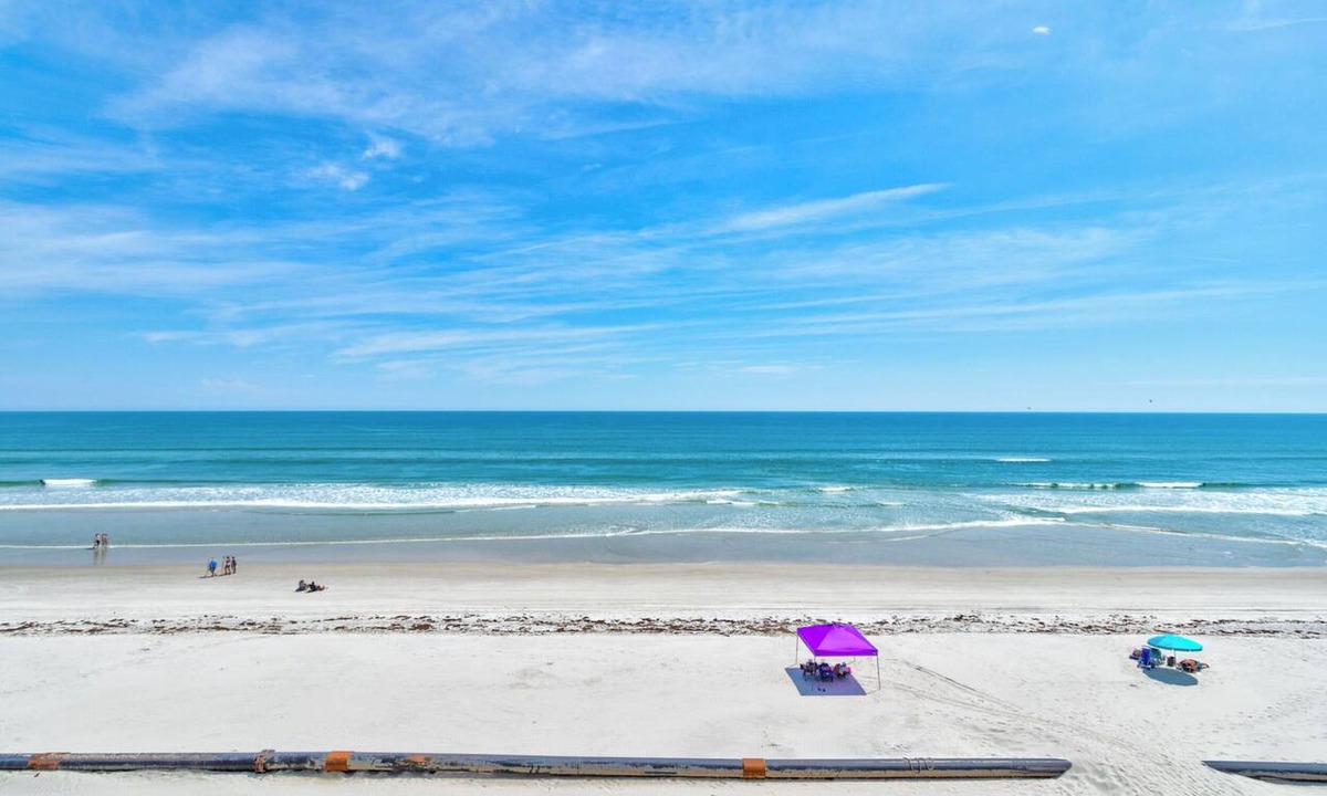 Point East Condo | Stunning Direct Ocean View 5th floor on No Drive Beach w secure parking garage