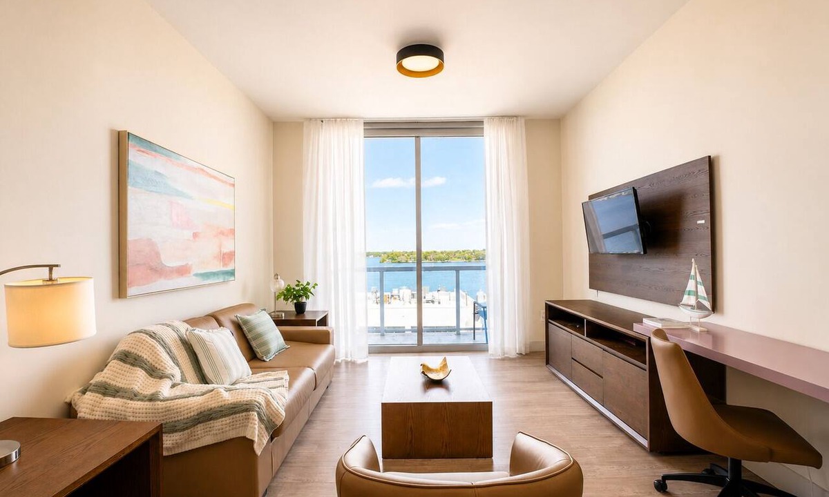 Hollywood Condo | Stunning Intracoastal Views and Sunset Steps F/beach