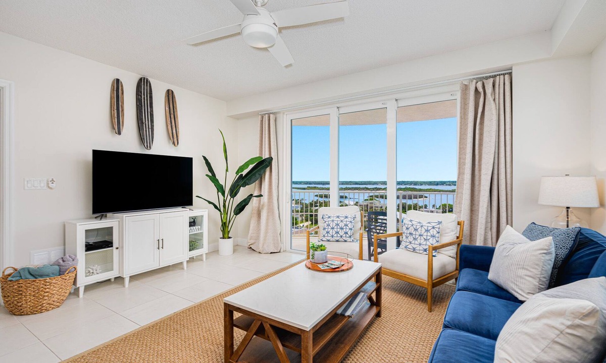 Ocean View Halifax Estates Condo | Stunning River & Ocean 9th Floor Views in our Comfortable Coastal Retreat