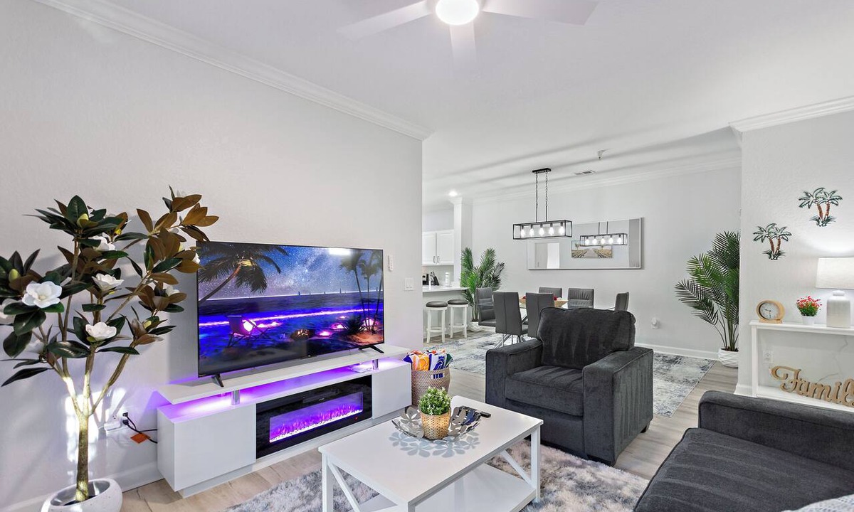 Four Corners Condo | Stylish 3BR Condo in Tuscana Resort | Pool, Balcony & Prime Location!