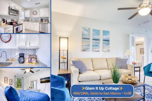 San Jose House | Summer Spot! Charming Florida Cottage 5min to San Marco