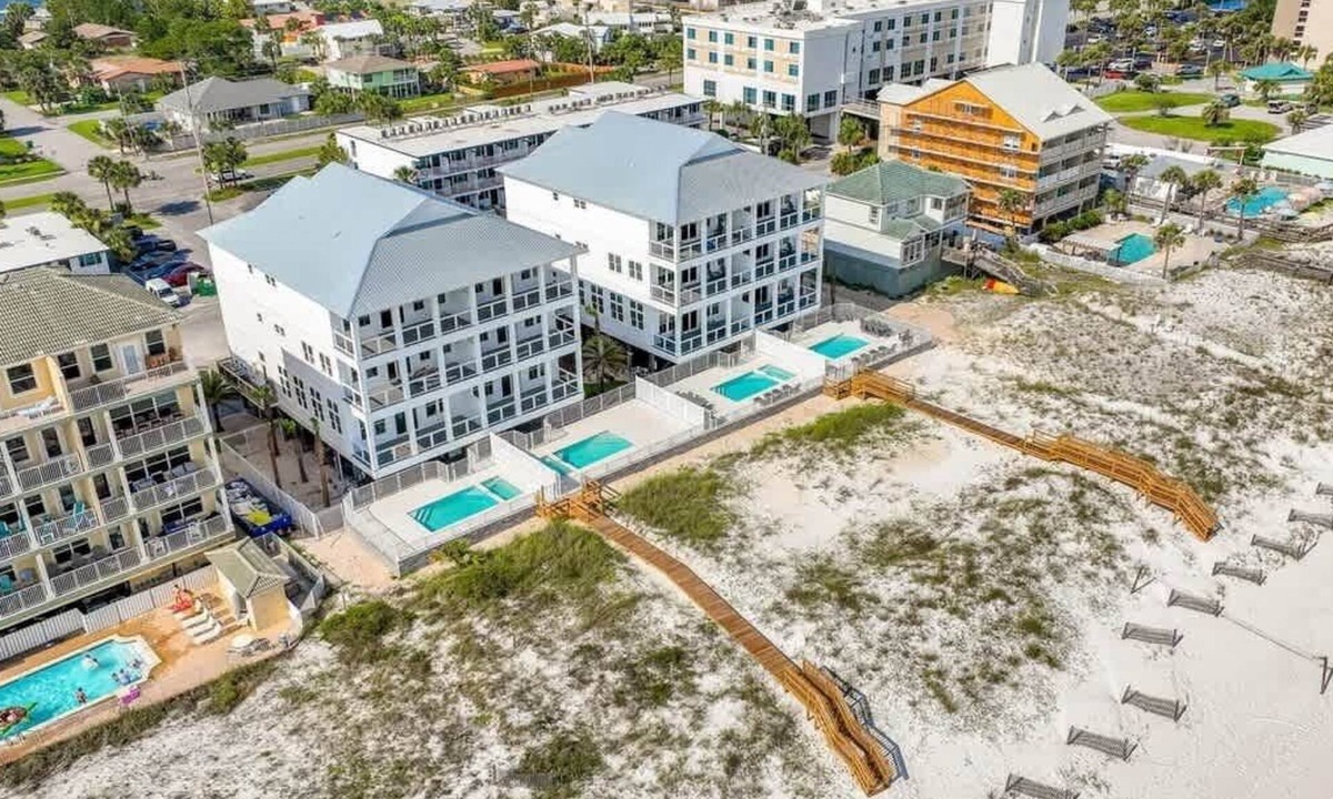 Fort Walton Beach House | Sunset A🌞Waterfront👙Pool & Hot Tub🐶Dogs OK