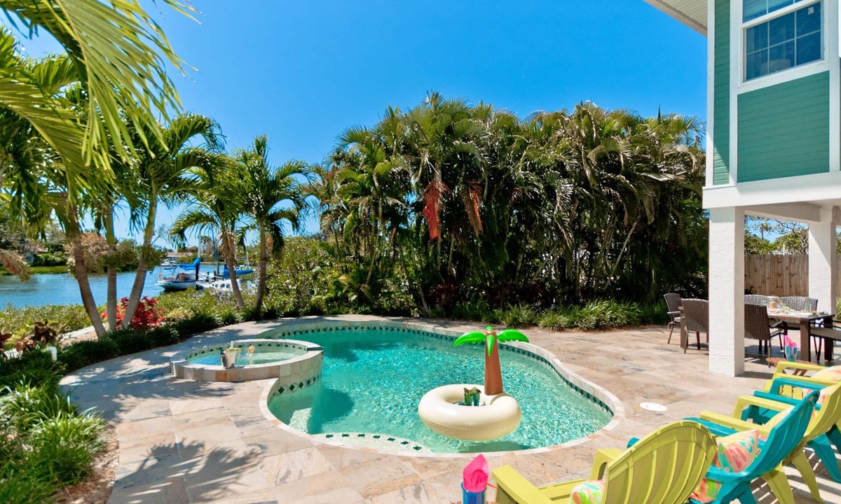 Palmetto House | The Moorings! Bring Your Boat to this Newly Renovated Home w/Private Pool