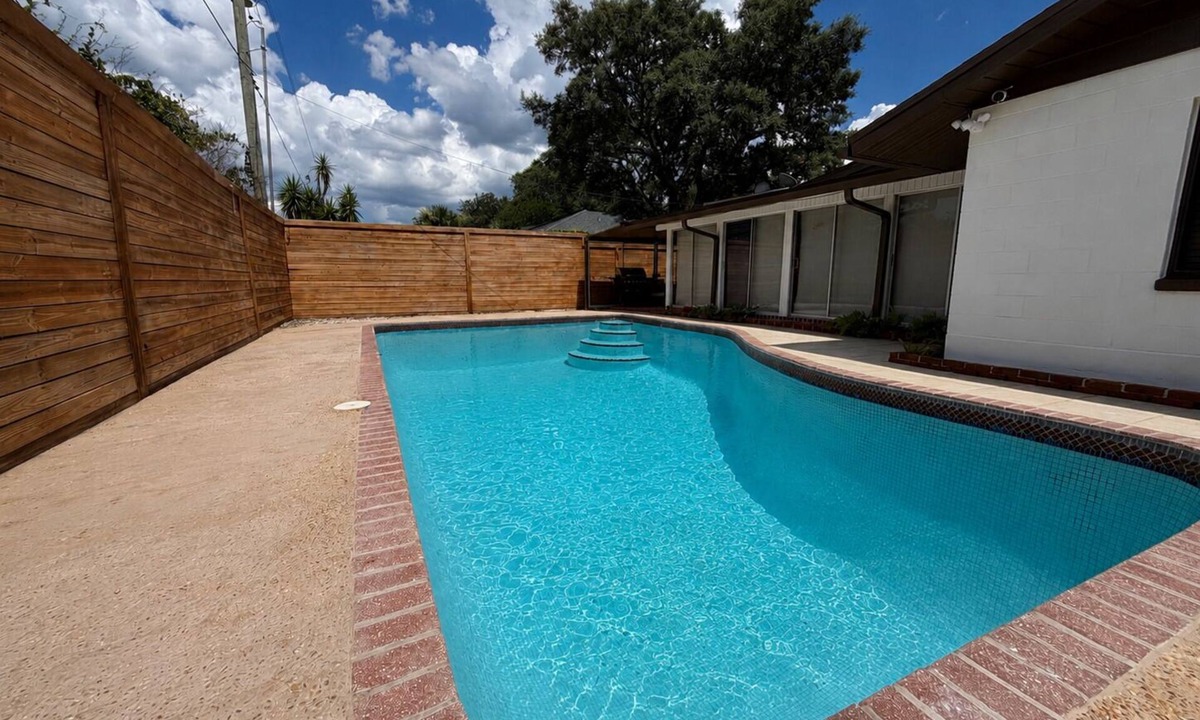 Titusville House | The Oasis Private Pool Home + Best Launch Views! No cleaning fee.