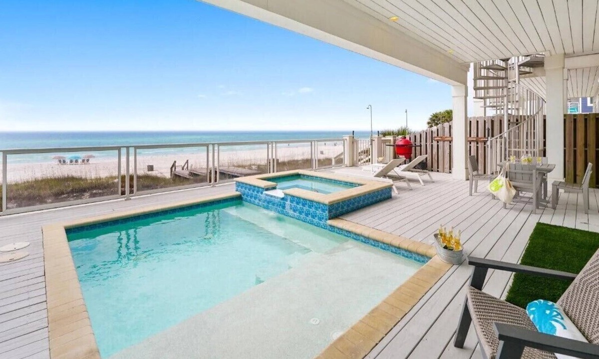 Laguna Beach Estates House | The Sunrise House! Spectacular Gulf Front Lux Home with Private Pool.