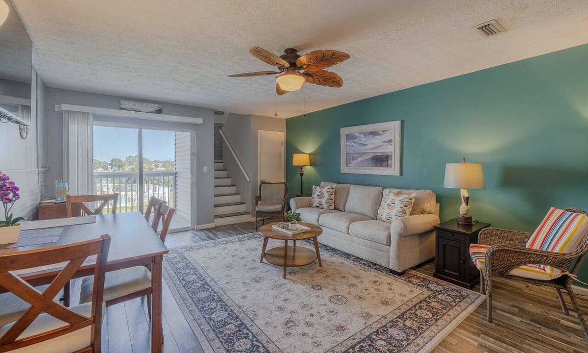 El Centro Beach Condo | The Turtle House- Quiet complex, 2 BR/2 BA