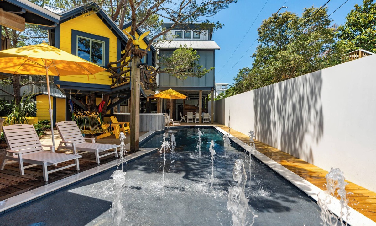 Inlet Beach House | Tickle Me Tides: Whimsical 30A Luxury Estate + LSV & Pool