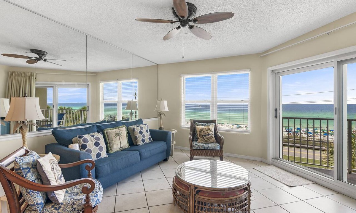 Avalon Beach Estates Condo | Top Floor Gulf View + Pet Friendly Free Daily Beach Service