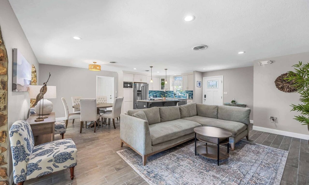 Seacoast Shores House | Turtle Pointe - 3BR, Poolside Coastal Escape