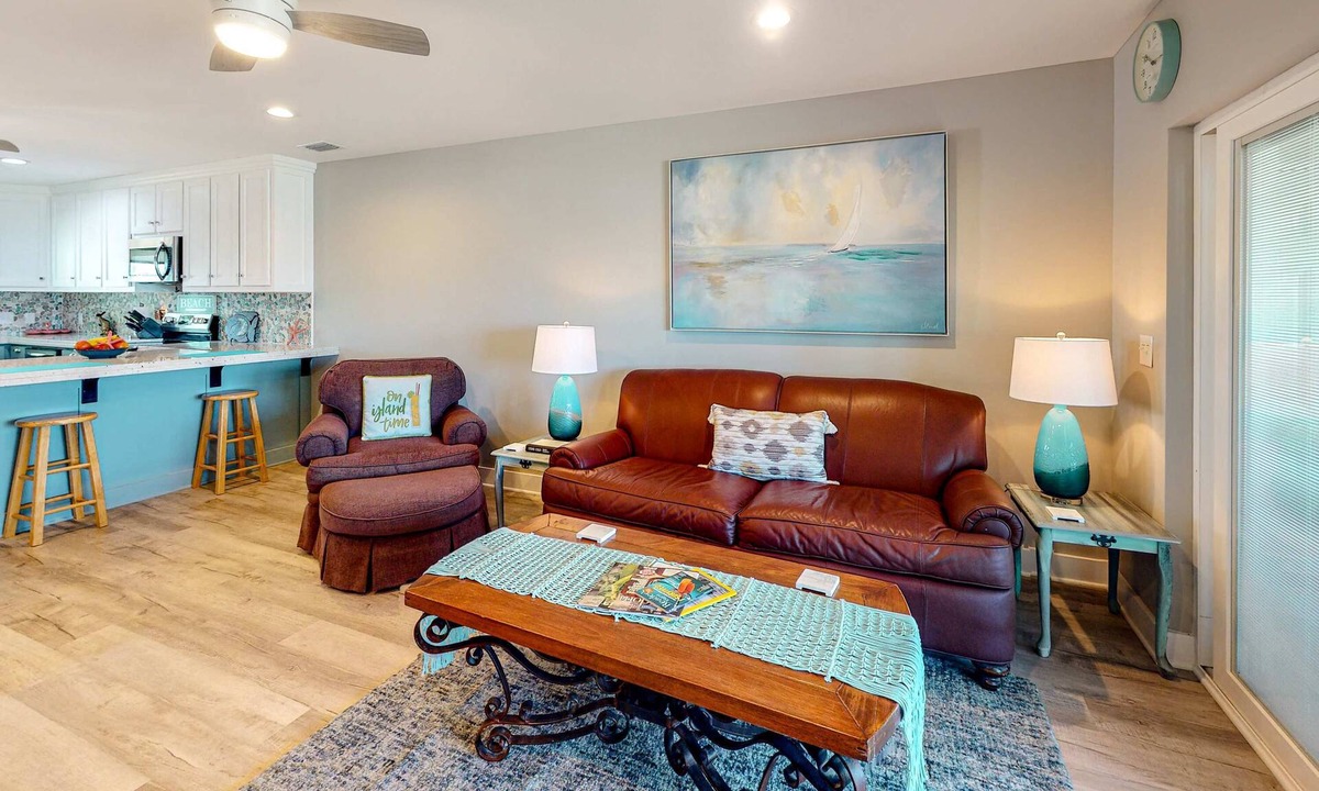 Mexico Beach House | Updated home across from beach with firepit, sunroom, & fast WiFi - snowbirds OK
