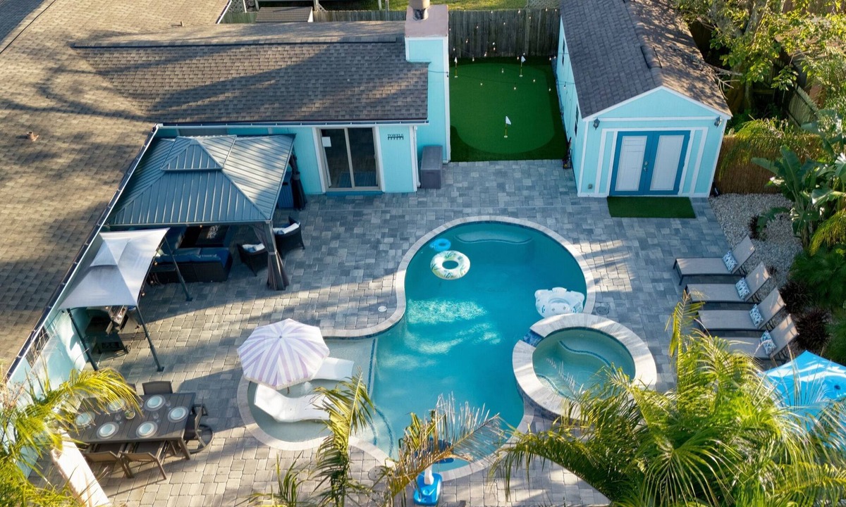 Jacksonville Beach House | Vacay Mode | Pool + Game Casita Near Beach