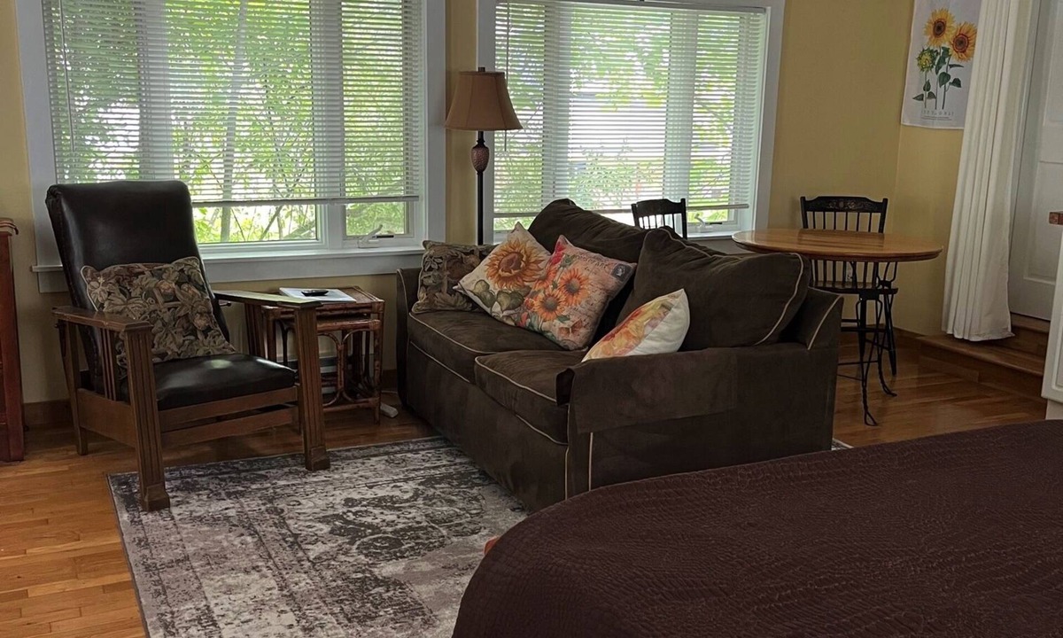 Suttons Bay Apartment | Walk everywhere in the adorable village of Suttons Bay.