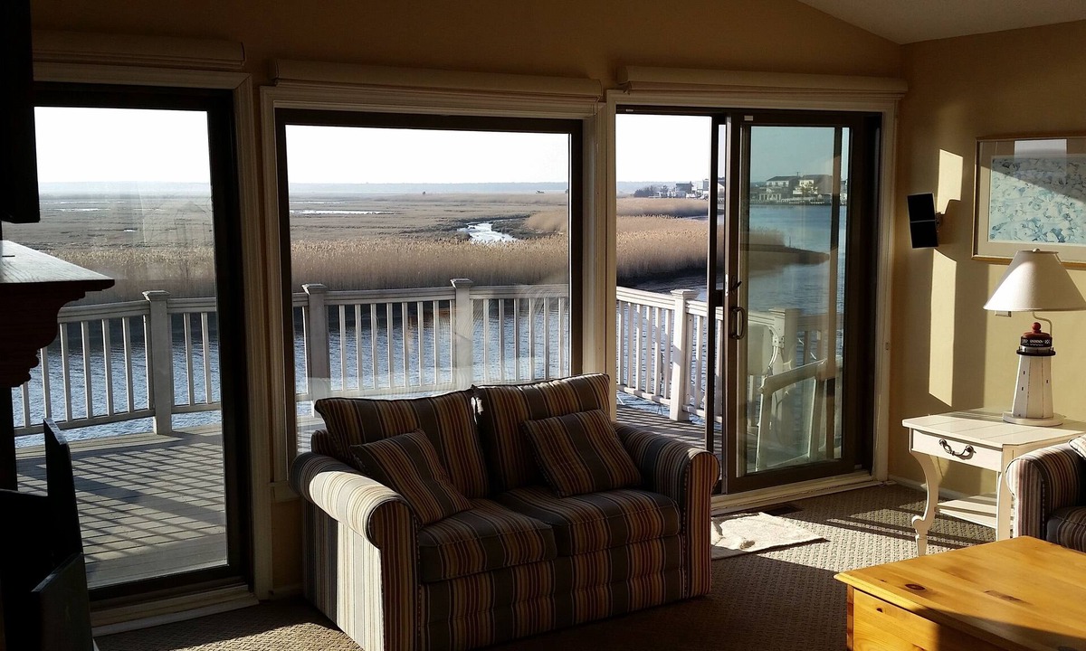 Beach Haven West House | Waterfront House w/Dock & Sunsets - Facing LBI, Bay and Wildlife/Bird Refuge