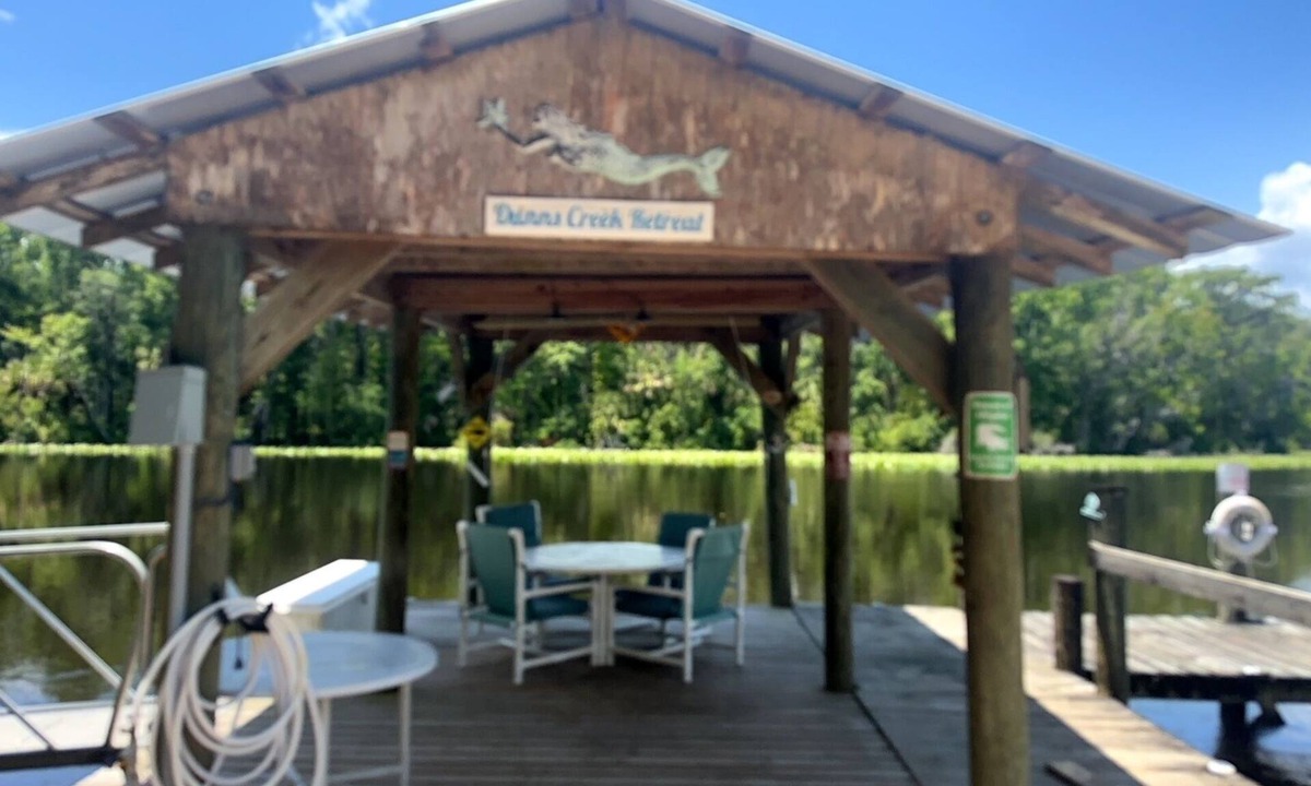 Satsuma House | WATERFRONT RETREAT ON DEEP RIVER WITH LG DOCK AMAZING VIEWS & WILDLIFE