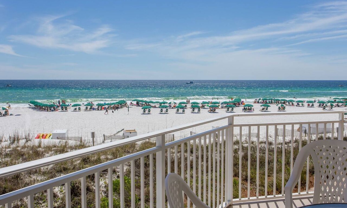 Fort Walton Beach Condo | Waterscape A201 ~ Oceanfront 3BR ~ A+ Views!