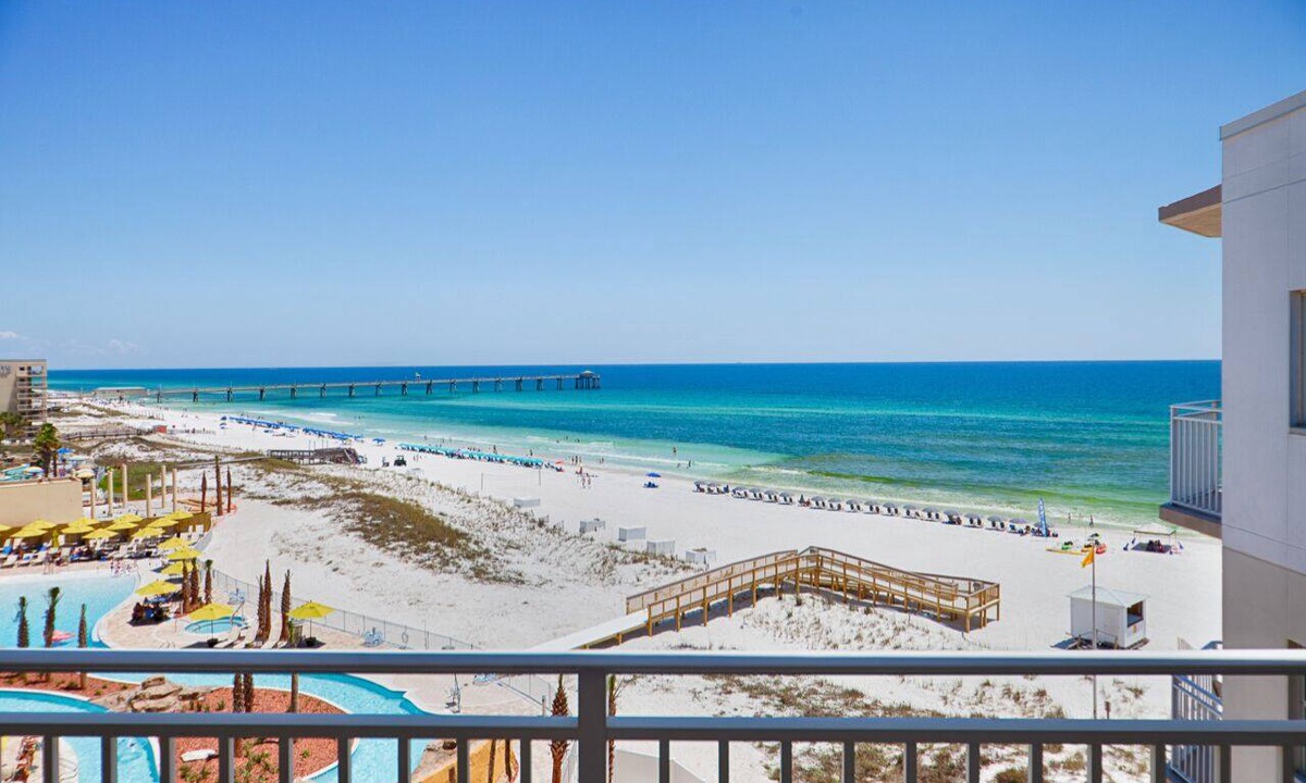 Fort Walton Beach Condo | Waterscape A603 ~ Top 10 View in Resort! 2 King Master Suites!