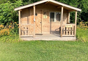 "Akeman" Camping Cabin #5 | Pet Friendly in Jackson Township
