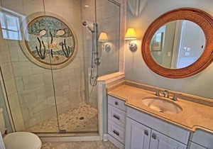 Enjoy your vacation in this lovely Stone Harbor Custom Built home feature 5 bedrooms, 6 full baths and 1 half bath.