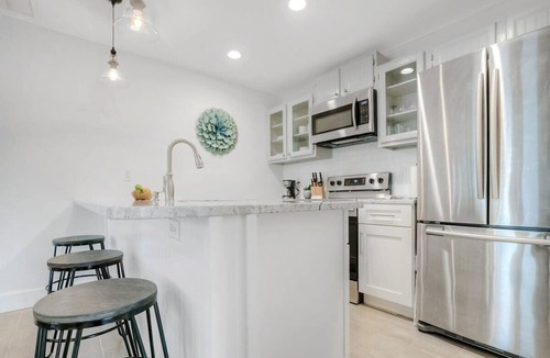 Crescent Beach House | 100 Steps to Sand, Free Parking, Smart TV, Patio