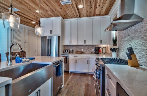 Seacrest Beach House | 102 Five Star Reviews! Custom Home. 1000 Sq Ft Top Deck. Only 100 Yds From Pool.